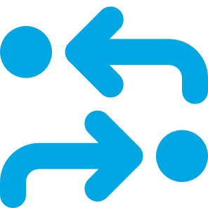 An icon symbolizing asset traceability.