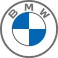 This is the BMW logo, a partner of Kinexon.