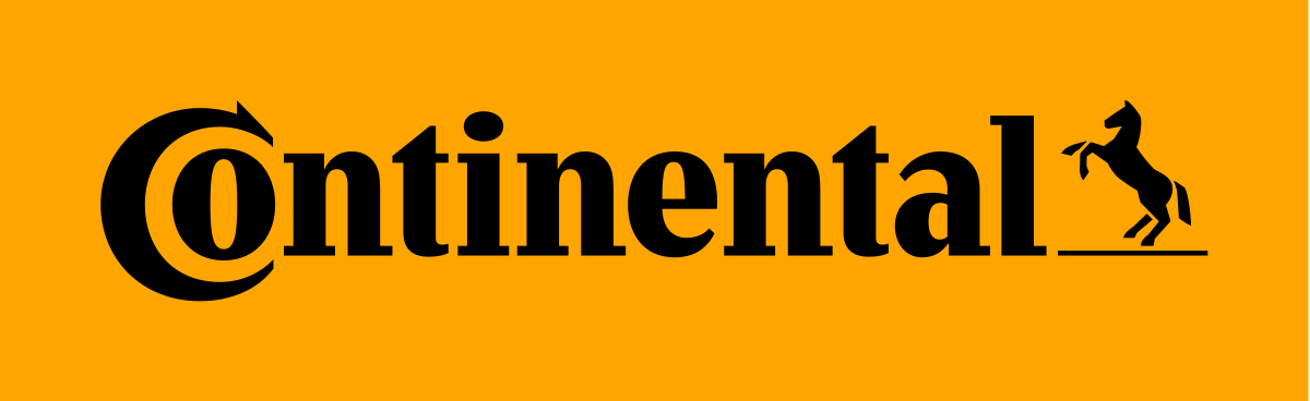 This is the yellow Continental logo, a partner of Kinexon.