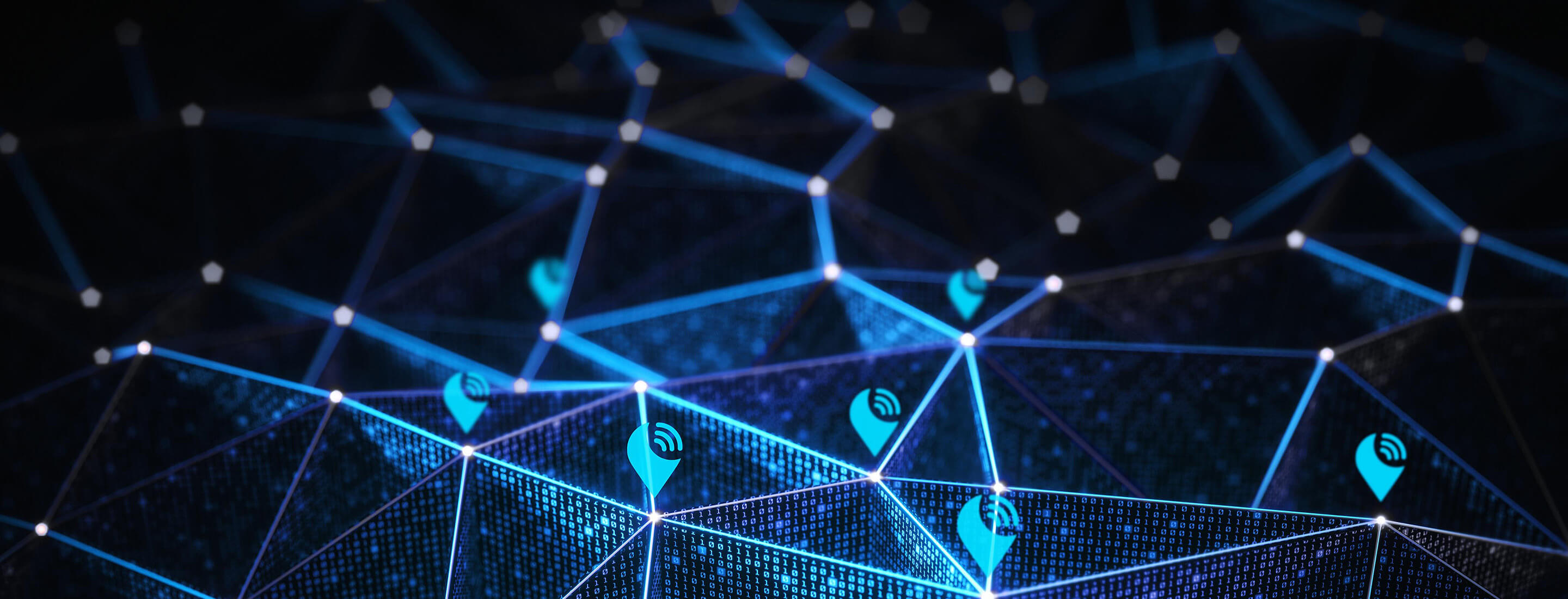 This is a header image showing connectivity.