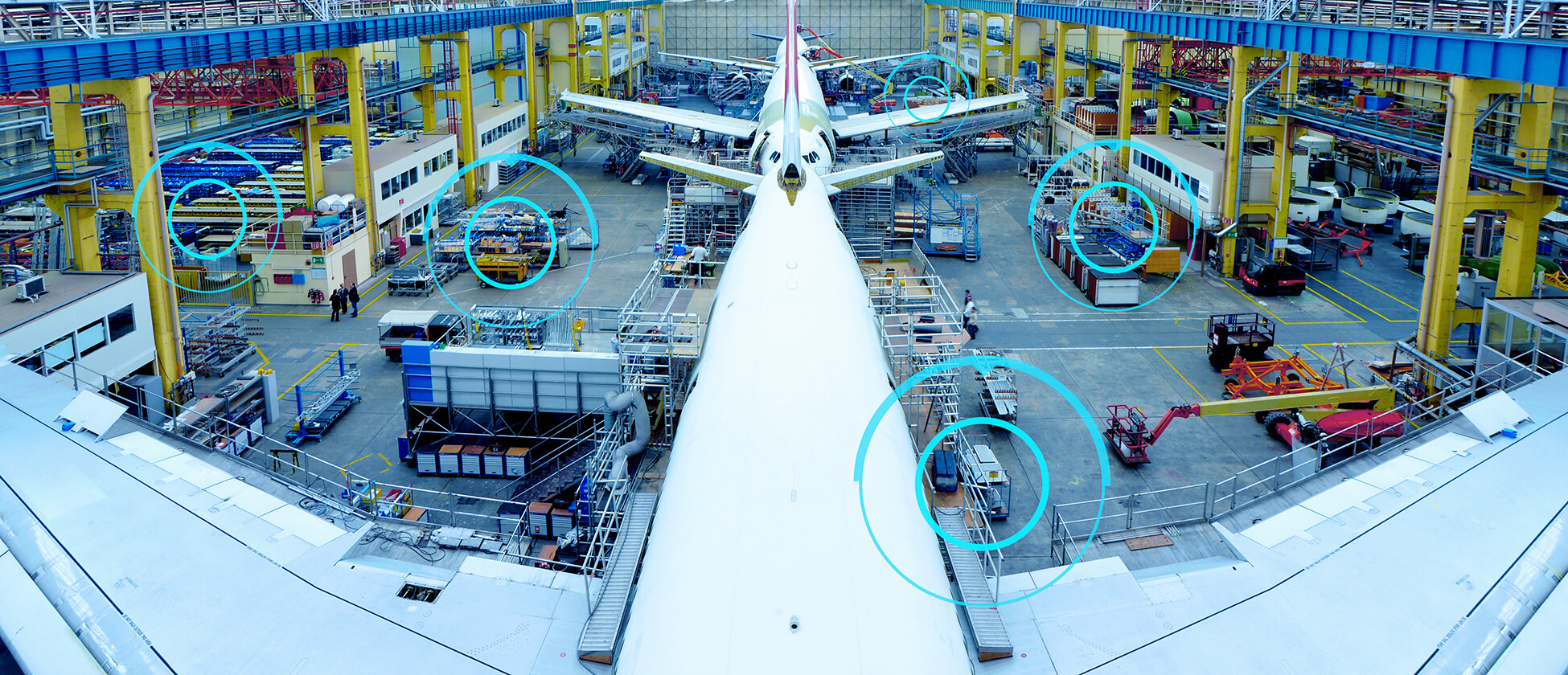 A factory in the aerospace and defense sector.