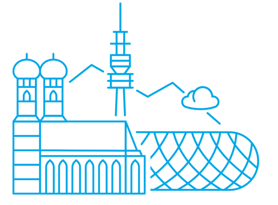 An Icon of the sites in Munich.