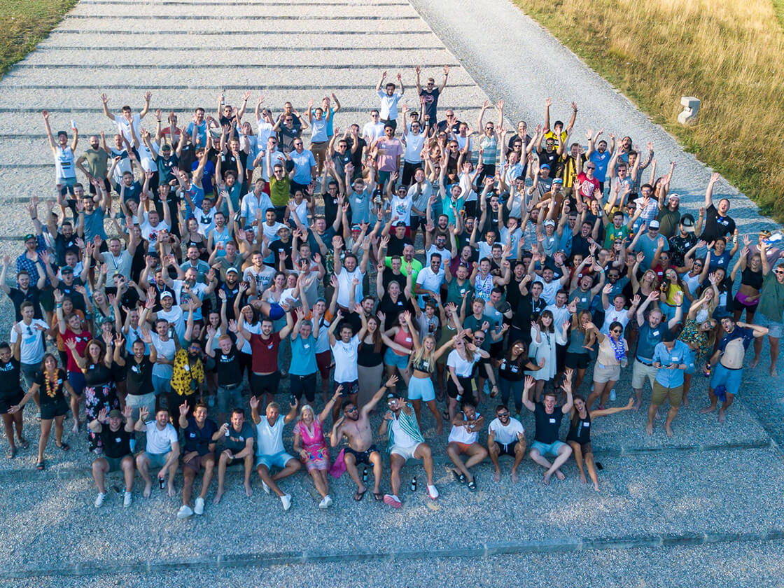 This is a photo of the Kinexon Team.